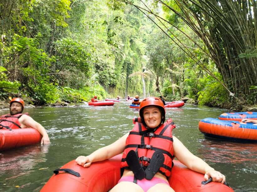 Bali Chill Tubing: Unwind & Float on Scenic River Tubing - The Shuttle Through Villages to Tampaksiring