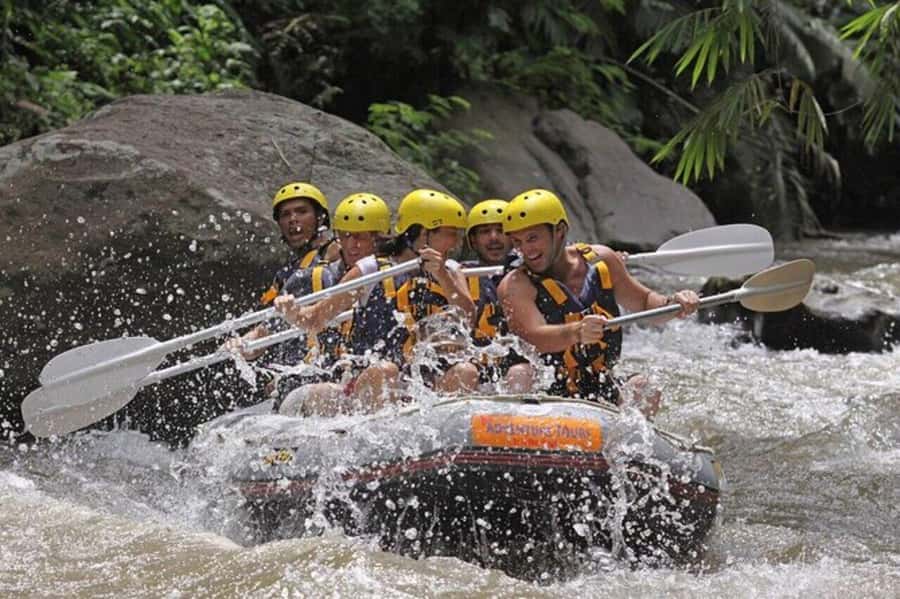 Bali: Telaga Waja White Water River Guided Rafting & Lunch - Telaga Waja gives you a different side of Bali
