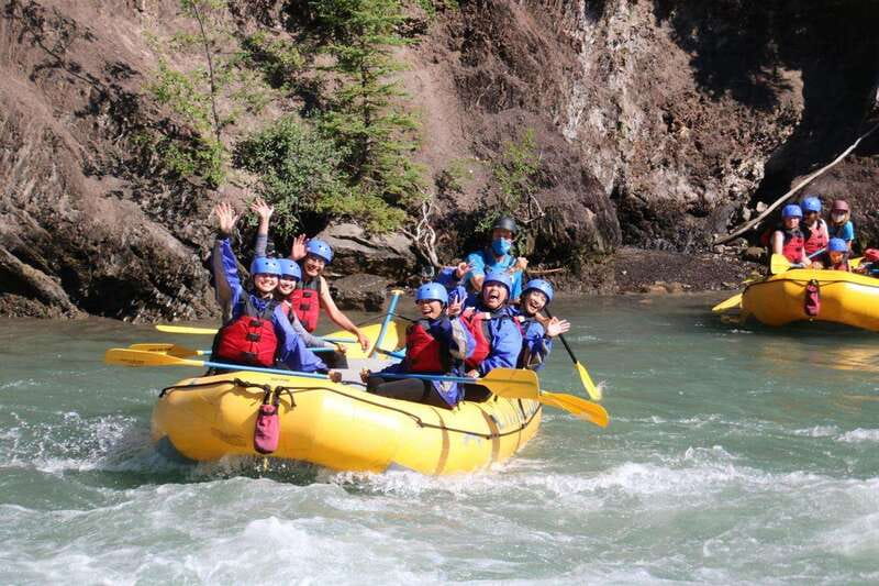 Banff: Afternoon Kananaskis River Whitewater Rafting Tour - Paddling through calm stretches and Class 2 and 3 rapids