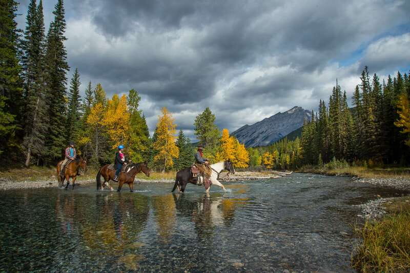 Banff National Park: 1-Hour Spray River Horseback Ride - Passing the Fairmont Banff Springs Golf Course