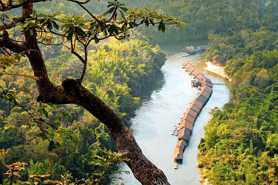 Bangkok: 2-Day River Kwai Trip with Floating Hotel and Meals - The Death Railway train is historic, but keep expectations realistic