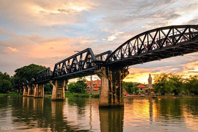 Bangkok: Bridge on the River Kwai and Thailand-Burma Railway Tour - Crossing the bridge and riding the Death Railway