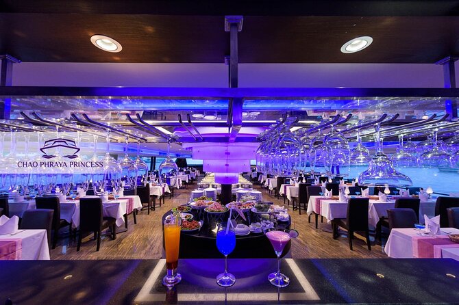Bangkok Chao Phraya Princess Night Dinner Cruise - Wat Arun, the cruise’s best view