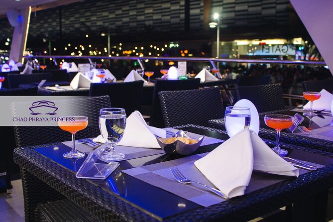Bangkok Chao Phraya Princess Night Dinner Cruise - King Taksin Bridge and Rama VIII Bridge