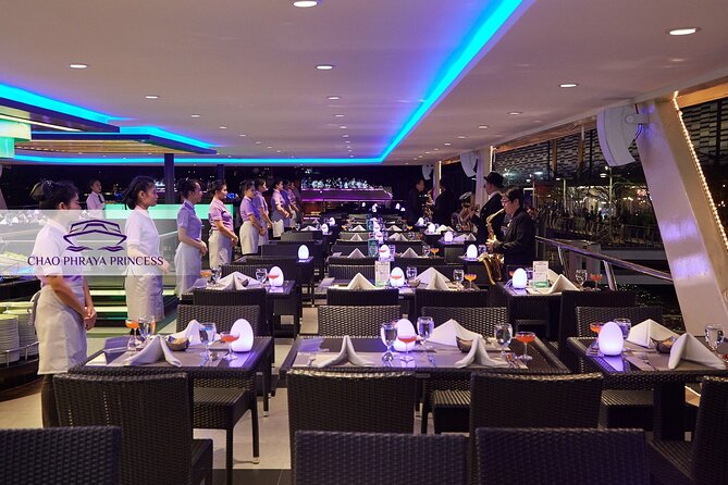 Bangkok Chao Phraya Princess Night Dinner Cruise - Dinner, music, and stage entertainment