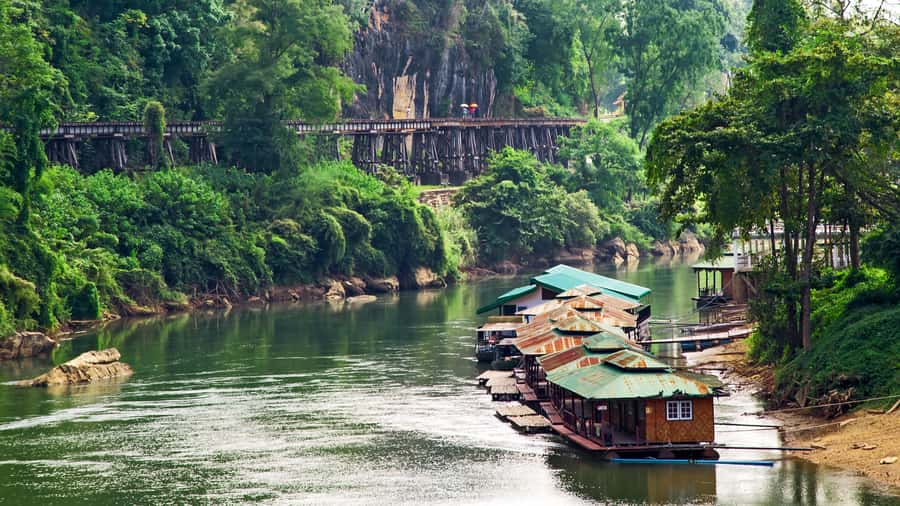 Bangkok: Kanchanaburi, River Kwai & Death Railway Tour - Tham Krasae: the most scenic railway section