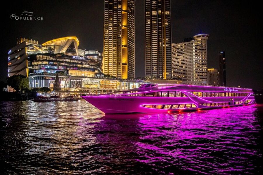 Bangkok: Opulence Luxury Chao Phraya Dinner Cruise - What dinner is really like