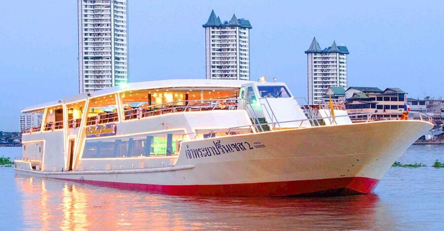 Bangkok: River Dinner Cruise on the Chao Phraya Princess - Boarding the Chao Phraya Princess