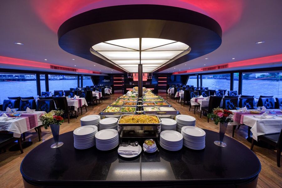 Bangkok: River Dinner Cruise on the Chao Phraya Princess - Dinner from the international buffet