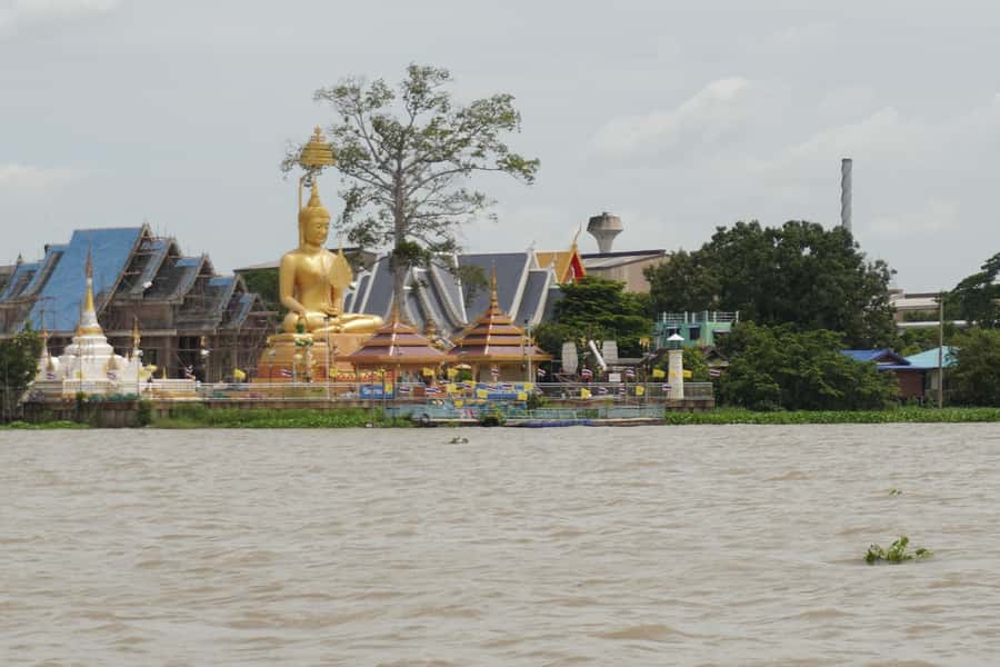 Bangkok: Slow Boat Tour on the River to/from Ayutthaya - Bang Pa-In Royal Palace and the approach to Ayutthaya
