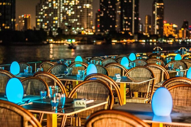 Bangkok Sunset or Evening Dinner Cruise (The Planet Cruise) - Arriving at Asiatique before departure