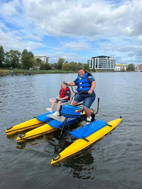 Belfast: River Lagan Hydrobike Tour - Meeting beside Waterfront Hall