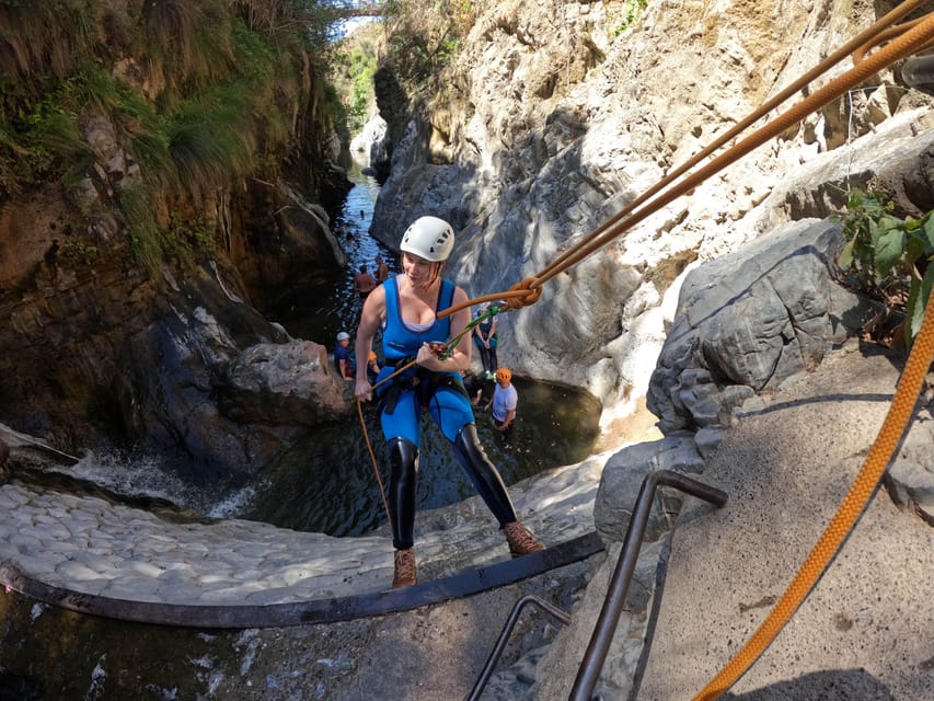 Benahavís: Canyoning Guided Tour at Guadalmina River - Optional jumps, with no pressure to perform