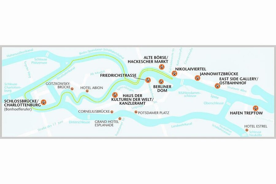 Berlin: Boat Tour Along the River Spree - Bellevue Palace, the Victory Column, and Berlin’s broad scale