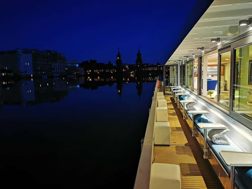 Berlin Boat Tour | Sunset Tour with Solar Ship | Sightseeing Spree - Museum Island and Berlin’s government district