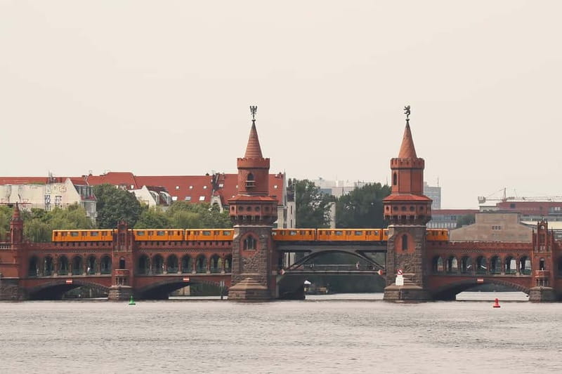 Berlin: East Side Gallery Spree Cruise in a Solar Catamaran - A Quiet Start at Jannowitzbrücke