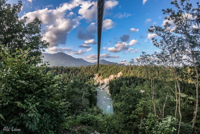Bled: Europe's Longest Zipline Adventure over Dolinka River - The hidden workout between the platforms