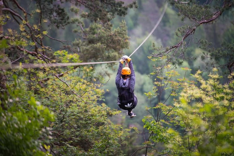 Bled: Europe's Longest Zipline Adventure over Dolinka River - The briefing is serious, and that is good