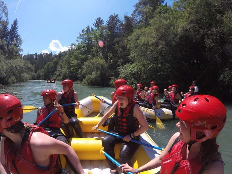 Bled: Great Fun Sava River Rafting by 3glav - Learning the basics before the first rapid