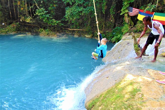 Blue Hole, Secret Falls, and Dunn's River Falls Combo Day-Trip - Lunch is local, convenient, and not part of the price