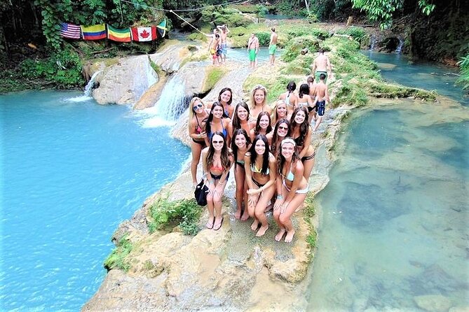 Blue Hole, Secret Falls, and Dunn's River Falls Combo Day-Trip - Dunn’s River Falls turns sightseeing into a climb