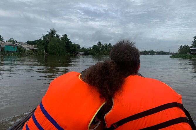 Boat tour on Mekong river see the sunset, small canal, Vegan dinner, street food - Ninh Kieu Night Market and the street-food stop