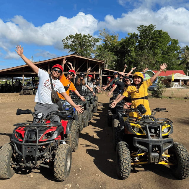 Bohol: Choco Tour + Loboc River Lunch Buffet + ATV Adventure - One hour on the ATV trails