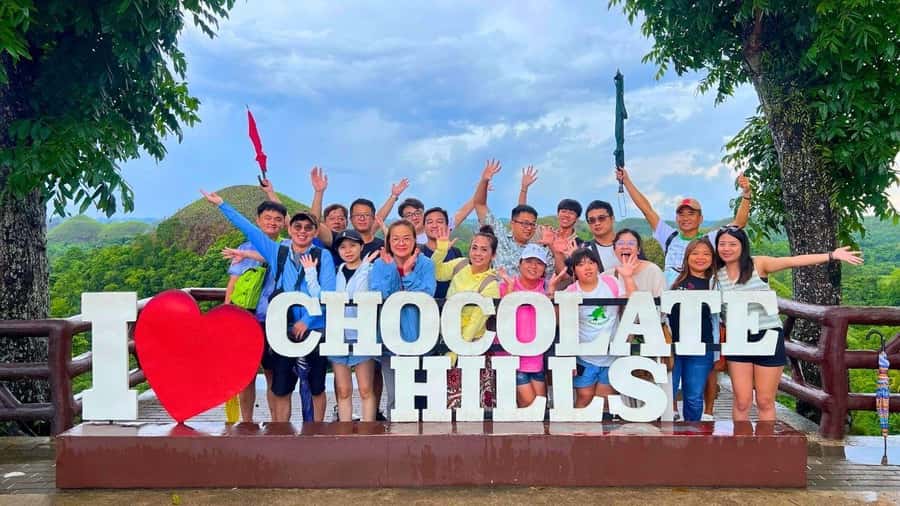 Bohol: Chocolate Hills, Tarsiers, & Loboc River Tour - The Chocolate Hills viewpoint delivers the big moment