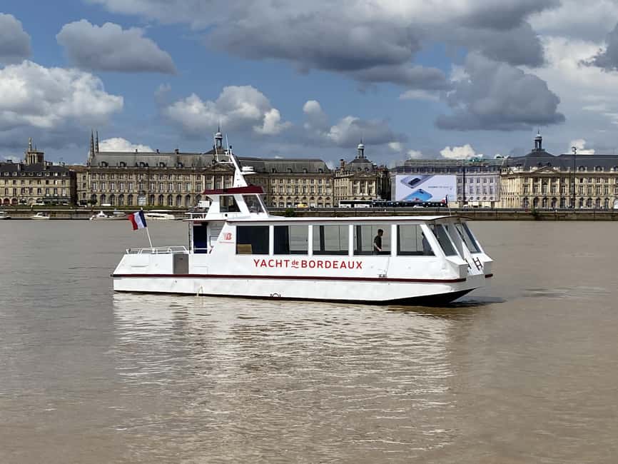 Bordeaux: River Garonne Cruise with Glass of Wine and Canelé - The Chaban-Delmas Bridge and modern Bordeaux