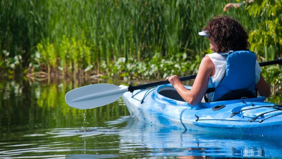 Bosa: Temo River Kayak Rental - The 1.5-kilometer paddle to the old bridge
