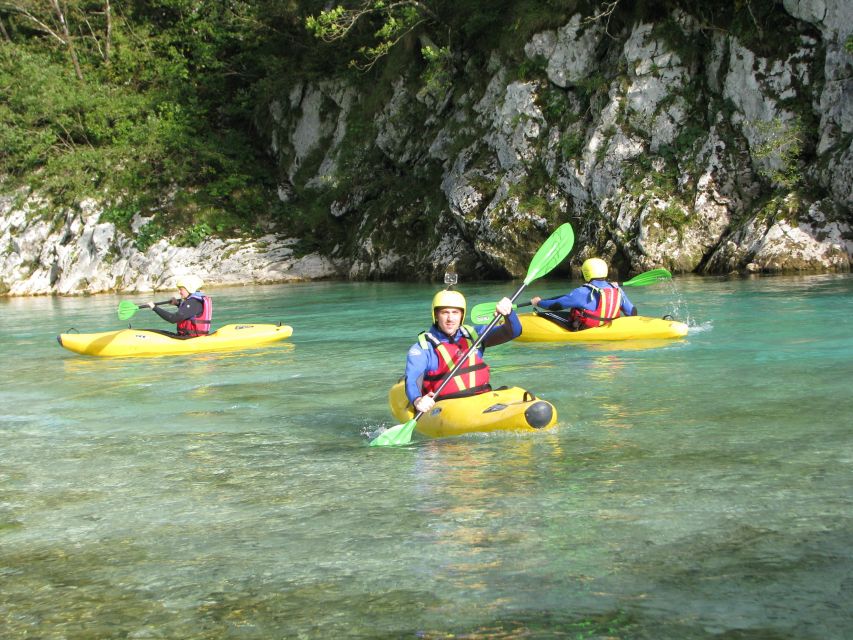 Bovec: Soča River 1-Day Beginners Kayak Course - The finish point and return to Bovec