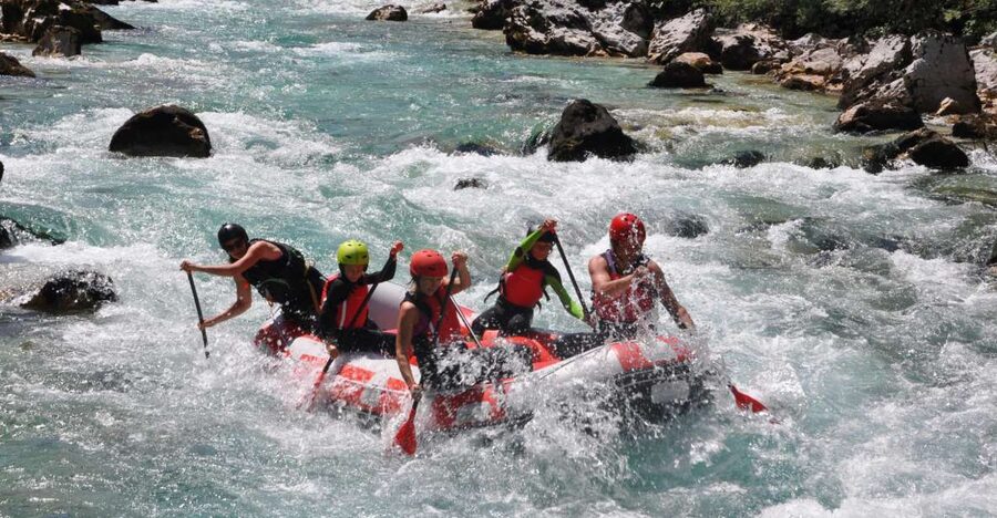 Bovec: Soca River Adventure Rafting With Photos Included - The 20-minute ride to the river