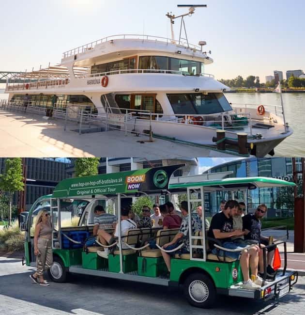 Bratislava: Hop-On Hop-Off Full Day+River Cruise & UFO tower - Starting at Jesenského 4