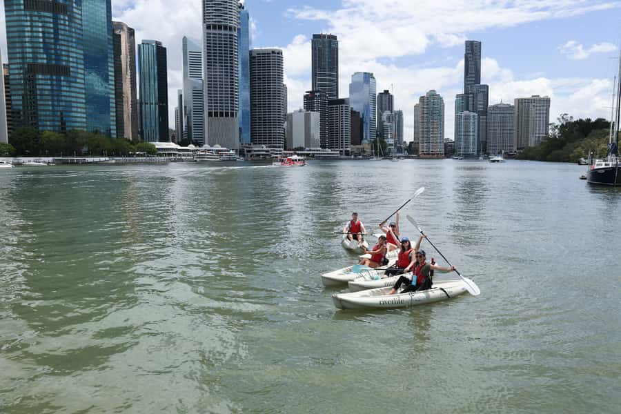 Brisbane: 2-Hour Kayak Hire on Brisbane River - Starting from Riverlife at Kangaroo Point