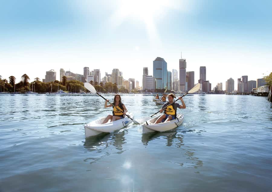 Brisbane: Guided River Kayak Tour - Brisbane’s skyline looks better from a kayak