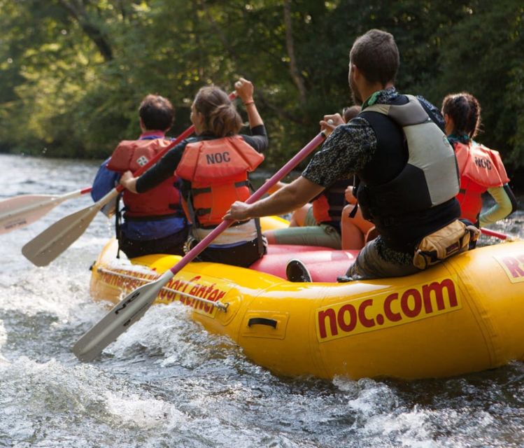 Bryson City: Nantahala River Guided Whitewater Rafting Trip - The bus ride to the river put-in