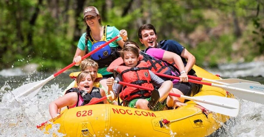 Bryson City: Nantahala River Guided Whitewater Rafting Trip - Reaching Nantahala Falls