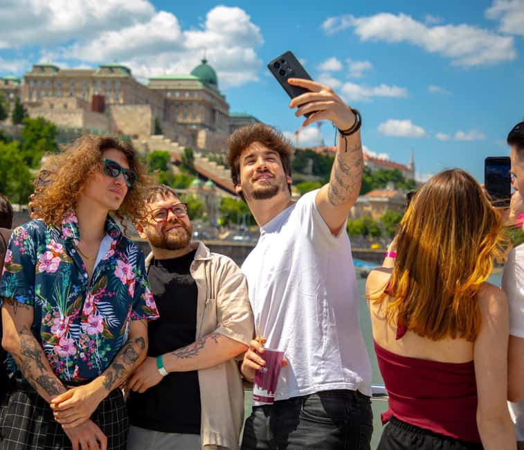 Budapest: Danube River City Lights Express Cruise - The audio guide is useful, but bring your own setup