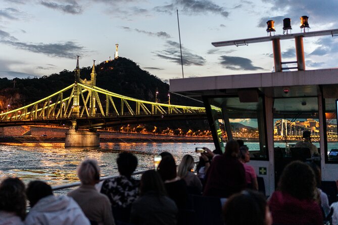 Budapest Danube River Sightseeing Night Cruise with Drink - Finding the Legenda City Cruises Pier
