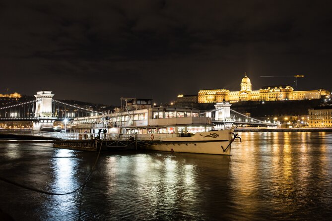 Budapest Evening Cruise with Entertainment and Drink Options - The first toast and the live Hungarian music