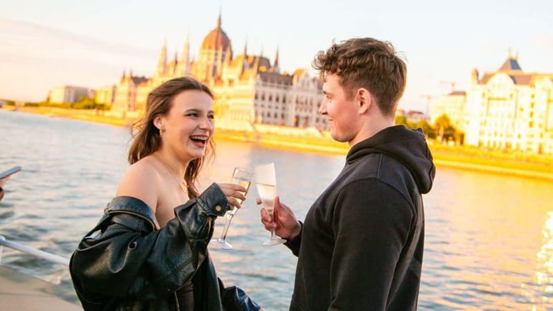 Budapest: Sip and Sail River Cruise with Unlimited Prosecco - Finding Akadémia Dock 2 beside Chain Bridge