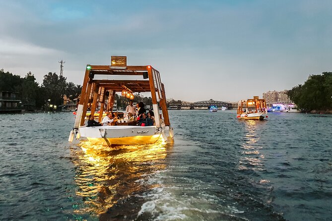 Cafelluca, private 5 star Felucca, 2 hours nile ride with drinks - Choosing breakfast, lunch, or dinner