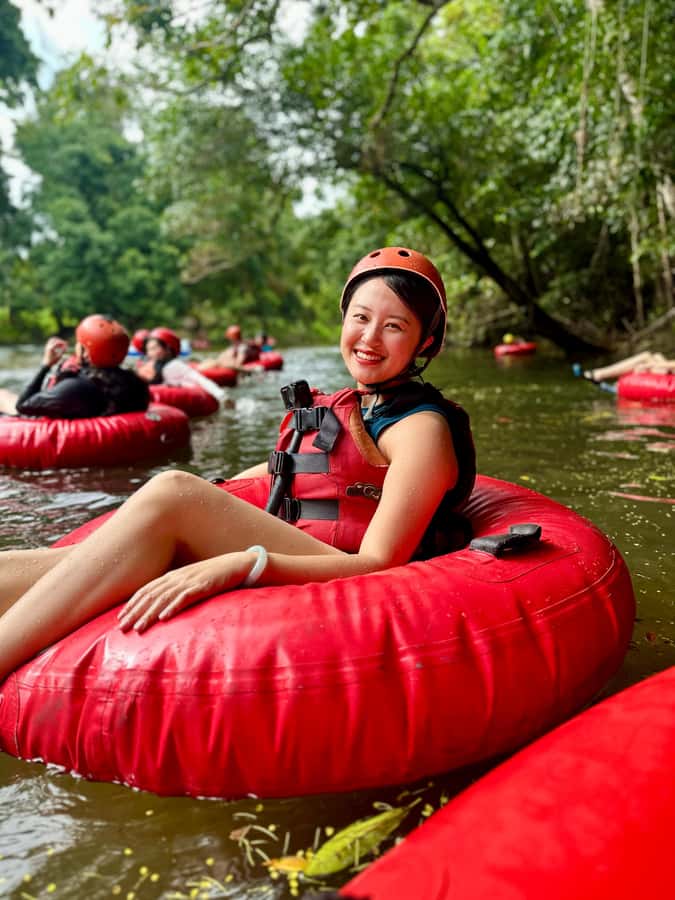 Cairns or Northern Beaches: Rainforest River Tubing - The Mulgrave River: calm water, clear views