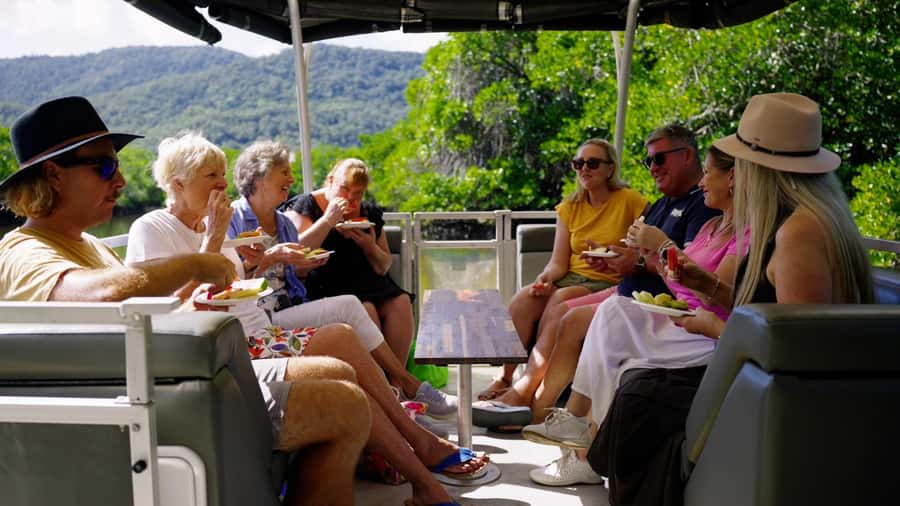 Cairns: Sightseeing River Boat Safari with Soft Drinks - Leaving Berth A1 at Cairns Marlin Marina