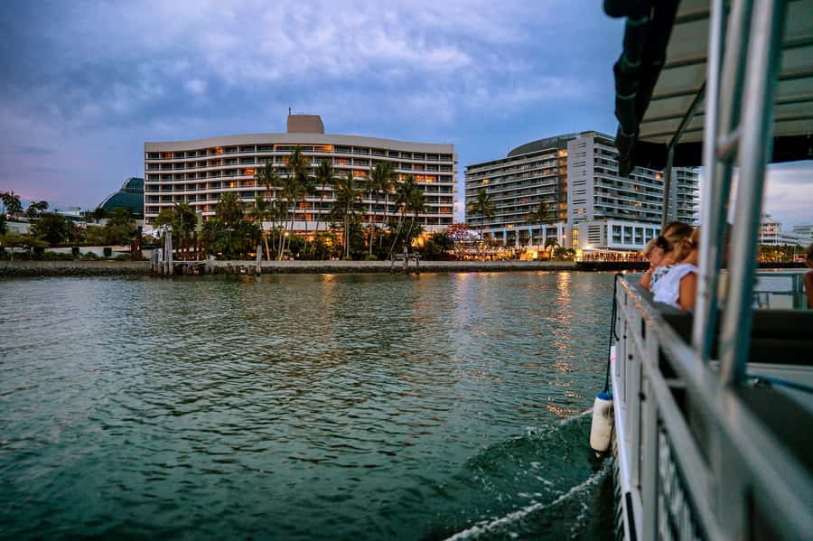 Cairns: Sunset River Cruise with Snack and Drinks - Setting out from Marlin Marina