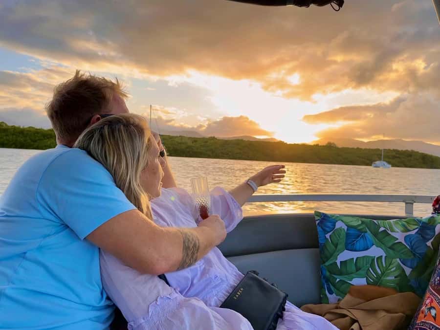 Cairns: Sunset River Cruise with Snack and Drinks - Moving into Trinity Inlet
