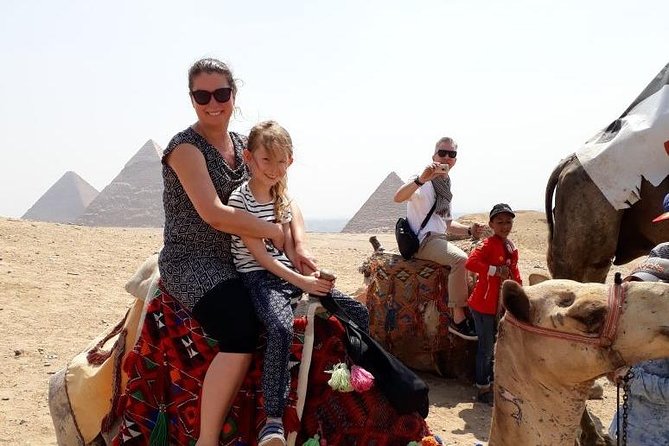 Cairo Day Tour to Giza including Nile Dinner Cruise and Lunch - Giza: the Great Pyramid and a short camel ride
