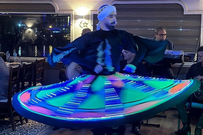 Cairo dinner cruise in Nile River ,Belly Dance and Tanura Show - What the four-hour Cairo evening feels like