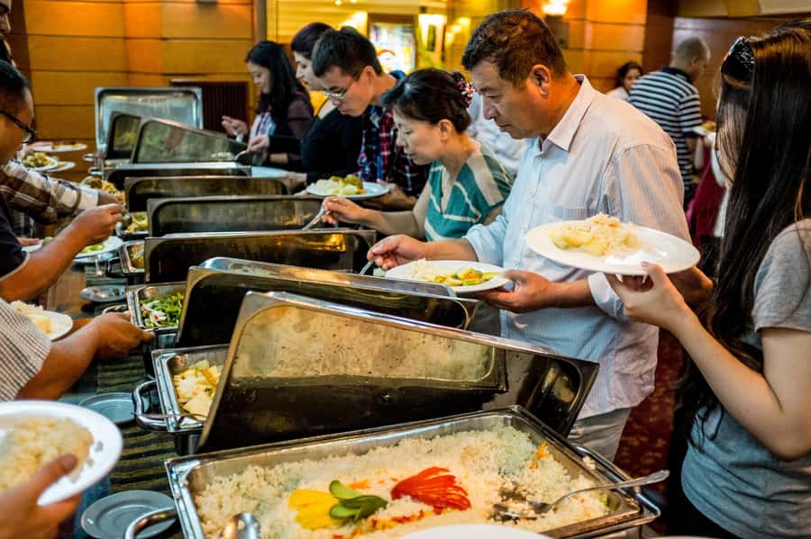 Cairo: Dinner Cruise on the Nile River - Dinner from the open buffet
