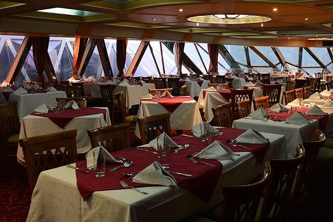 Cairo/Giza: Nile Sunset, Dinner Cruise, Show & Private Transfer - Sunset, city lights, and the best views